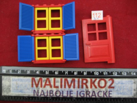 LEGO Vrata i 2 prozora  /T10-112dx/