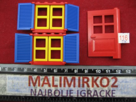 LEGO Vrata i 2 prozora  /T10-116dx/
