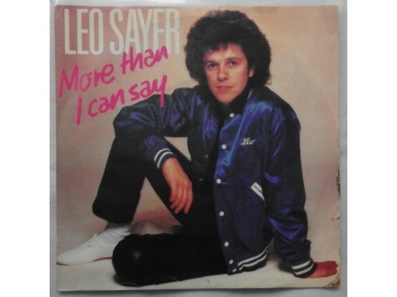 LEO  SAYER  -  MORE  THAN  I  CAN  SAY