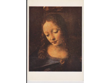 LEONARDO da Vinci / The Virgin of the Rocks (Detalj)