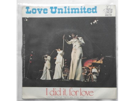 LOVE  UNLIMITED  -  I  DID  IT  FOR  LOVE