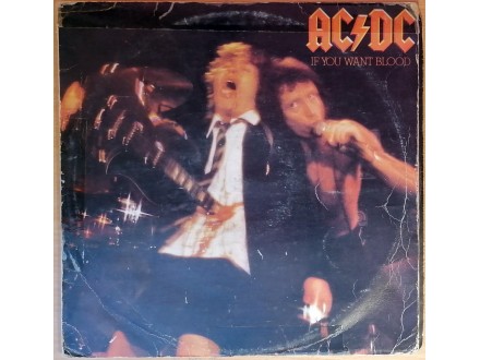 LP AC/DC - If You Want Blood...(1981) 3. press, VG-/G+