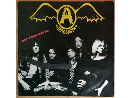 LP AEROSMITH - Get Your Wings (1990) Holland, VG-/G+