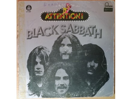 LP BLACK SABBATH - Attention! (1979) 12. pressing