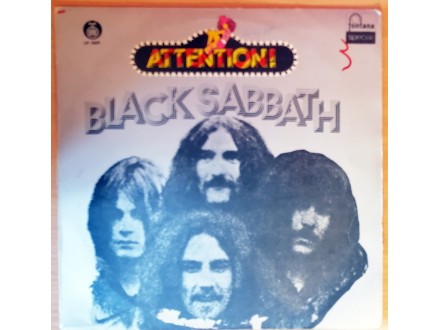 LP BLACK SABBATH - Attention! (1979) 5. press, VG-