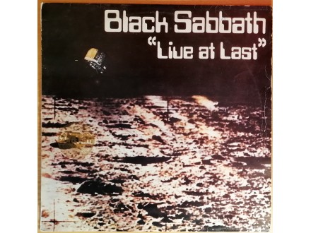 LP BLACK SABBATH - Live At Last (1980), 1. pressing