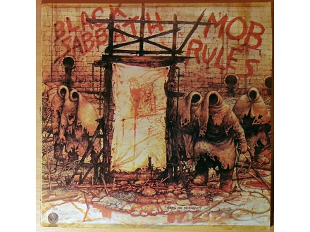 LP BLACK SABBATH - Mob Rules (1982) VG+/VG, veoma dobra