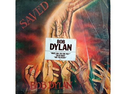 LP: BOB DYLAN - SAVED (US PRESS)