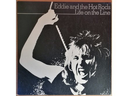 LP EDDIE AND THE HOT RODS - Life On The Line (`77) MINT