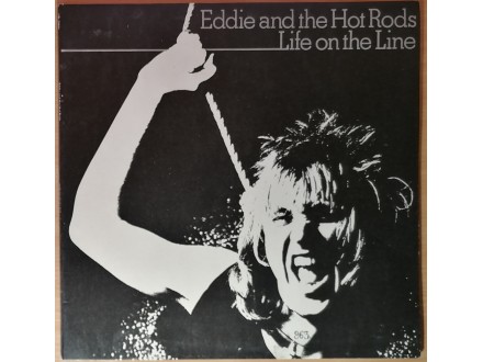 LP EDDIE AND THE HOT RODS - Life On The Line, M/NM/M