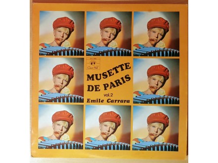 LP EMILE CARRARA - Musette de paris (1969), NM, šansona