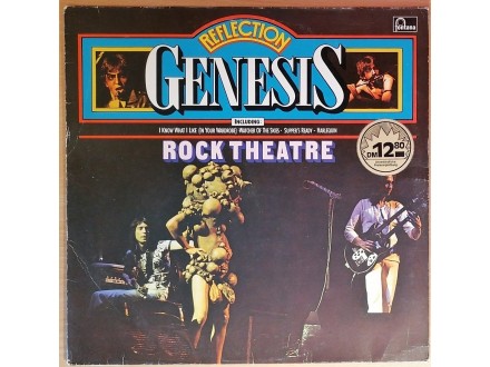 LP GENESIS - Rock Theatre (1975) German press, VG+