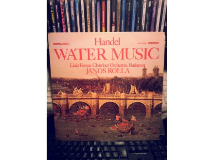LP/HANDEL/WATER MUSIC/JANOS ROLLA/Hungaroton SLPD 12756