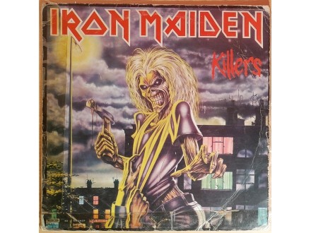 LP IRON MAIDEN - Killers (1981) 3. pressing, G+/G