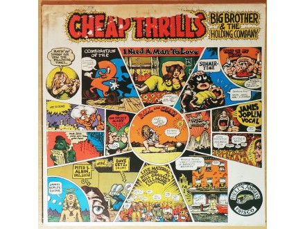 LP JANIS JOPLIN - Cheap Thrills (1982) Holland, NM