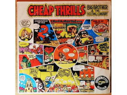 LP JANIS JOPLIN - Cheap Thrills (1982) Suzy, VG/VG-