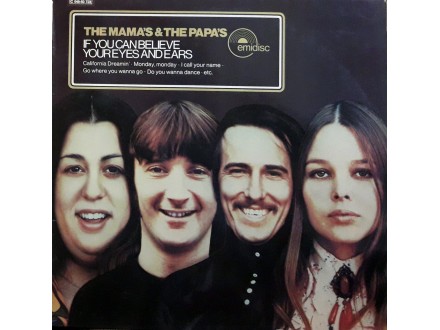 LP: MAMAS & PAPAS - IF YOU CAN BELIEVE YOUR EYES AND EA