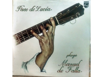 LP: PACO DE LUCIA - PLAYS MANUEL DE FALLA