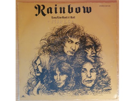 LP RAINBOW - Long Live R`n`R (1978) 1. press, G+/VG-