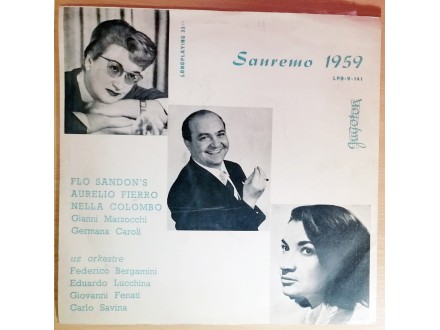 LP V/A - 9. Festival pjesama - Sanremo 1959, 3. press