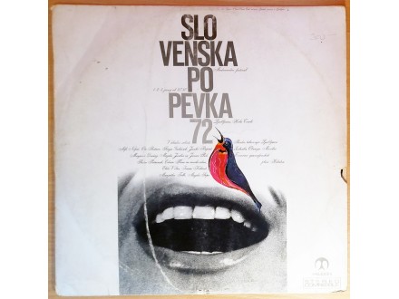 LP V/A - Slovenska popevka 72 (1972) Neca Falk, VG+