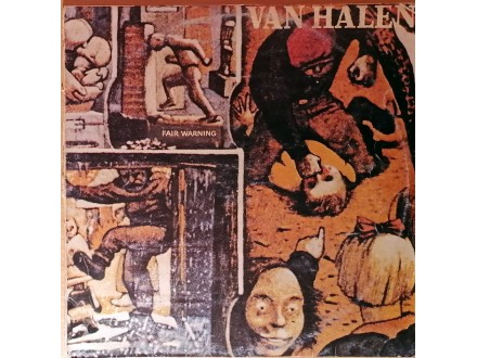 LP VAN HALEN - Fair Warning (1982) G-/G+