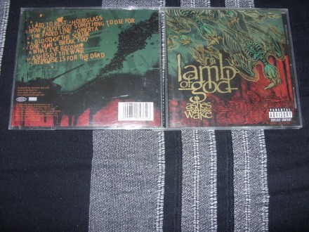 Lamb Of God – Ashes Of The Wake CD Epic Europe 2004.