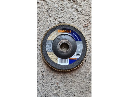 Lamelni diskovi ( šmirgle )inox 125mm - RHODIUS GERMANY