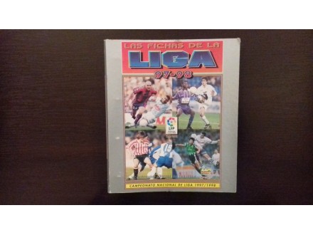 Las fichas de la LIGA 97-98  / album sa sličicama