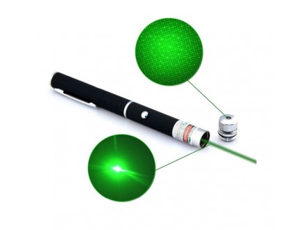 Laser Zeleni Green Laser Disco Pointer 2 U 1