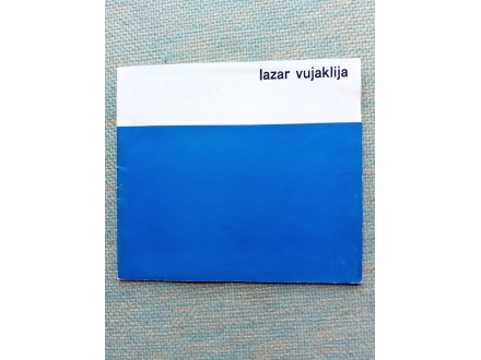 Lazar Vujaklija katalog iz 1966 godine potpisan