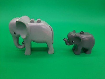 Lego DUPLO Dva slona sa slike (K75-8H4)