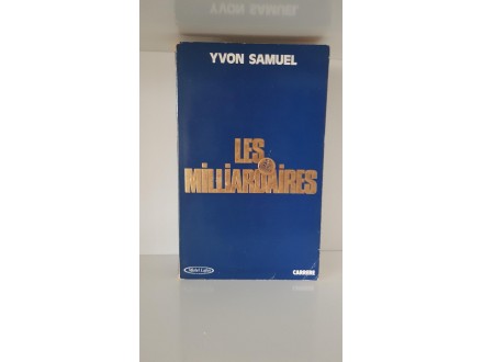 Les milliardaires knjiga na francuskom