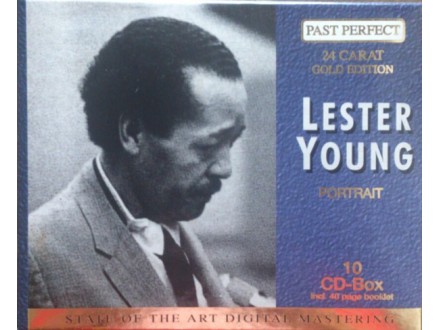 Lester Young ‎– Portrait 10 CD 24 KARAT GOLD EDITION