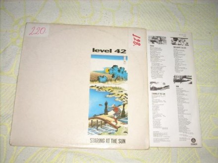 Level 42-Staring At The Sun LP