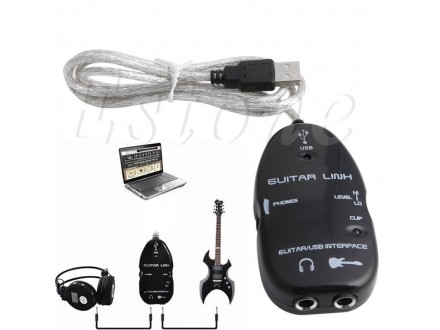 Link za gitaru i PC - Guitar link USB kabl snimac