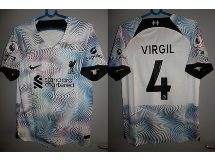Liverpool dres 2022-23 Virgil Van Dijk 4 Gostujući dres