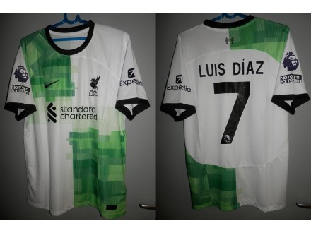 Liverpool dres 2023-24 Luis Diaz 7 (Gostujući dres)