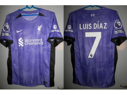 Liverpool dres 2023-24 Luis Diaz 7 (Ljubičasti)