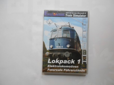 Lock pack1   PC CD,  train simulator, nemački