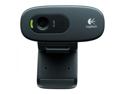 Logitech C270 HD Webcam, Black for Win 10, New - Garancija 2god