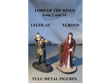 Lord of the Rings br.2 i 14 Legolas FULL METAL FIGURE