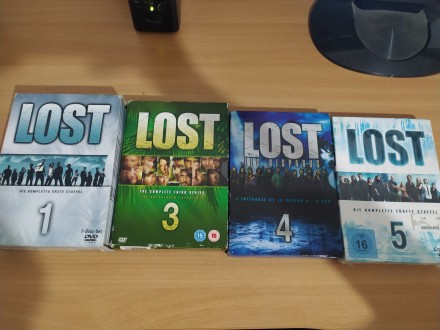 Lost original DVD serija 1,3,4,5sezona