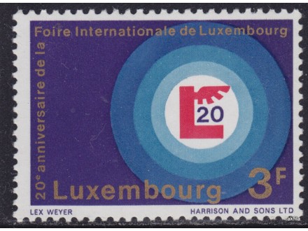 Luksemburg 1968 Međunarodni sajam, čisto (**)