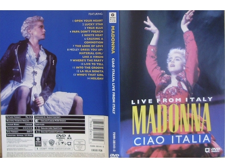 MADONNA - CIAO ITALIA - LIVE IN ITALY - DVD