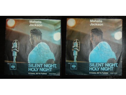MAHALIA JACKSON -Silent Night Holy Night(singl) Germany