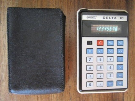 MBO Delta 10 - stari kalkulator iz 1975. godine
