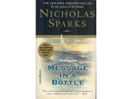 MESSAGE IN A BOTTLE - Nicholas Sparks / Nikolas Sparks