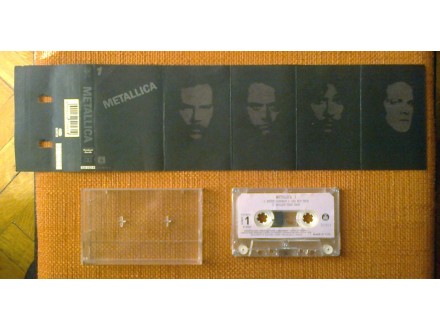 METALLICA - Black Album (Vol.1)(cass) licenca