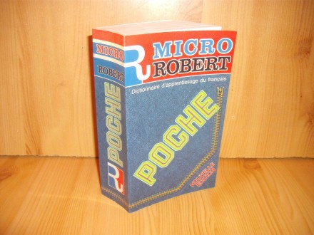 MICRO ROBERT P,dictionnaire d`apprentissage du français